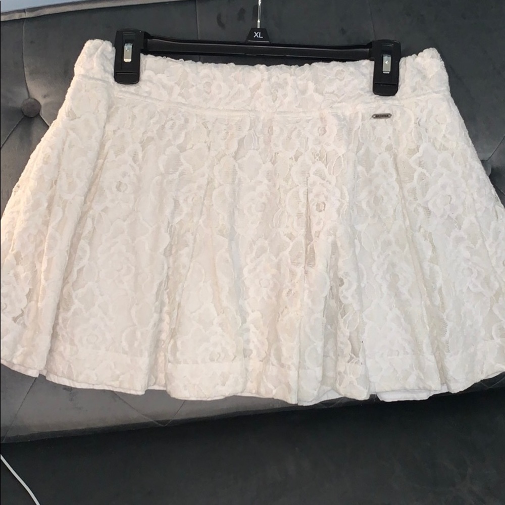 lace hollister skirt